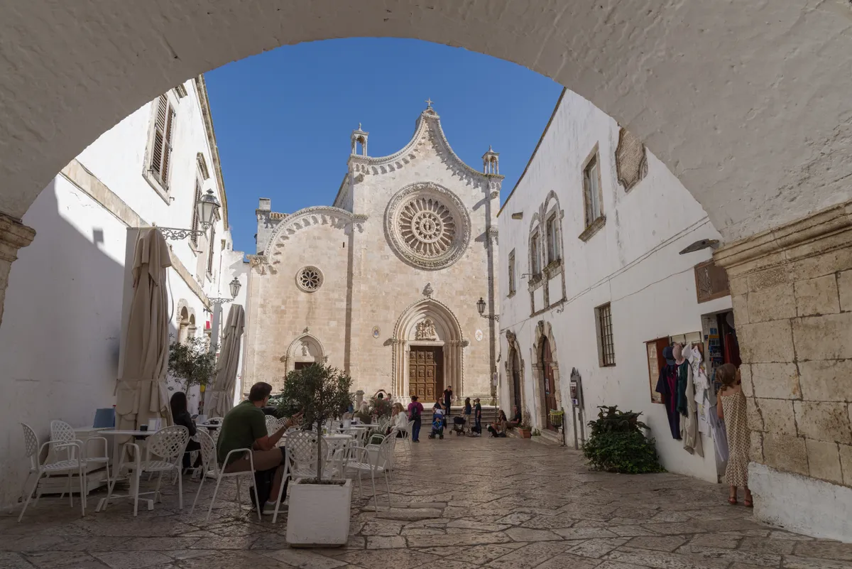 olasz csizma sarka, Puglia, Ostuni
