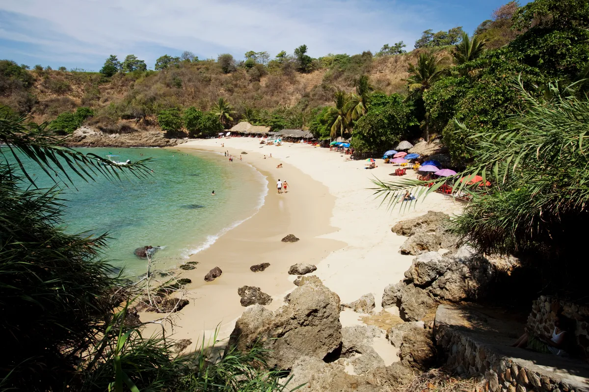 világ legszebb tengerparti városai, Puerto Escondido, Mexikó