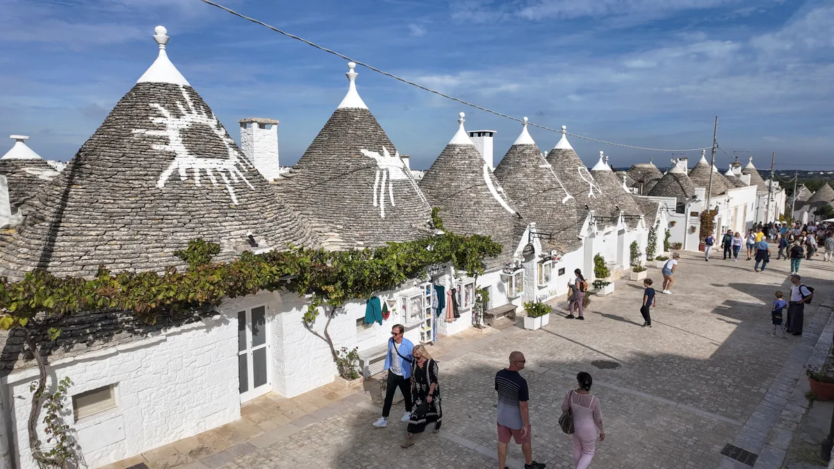 olasz csizma sarka, Puglia, Alberobello