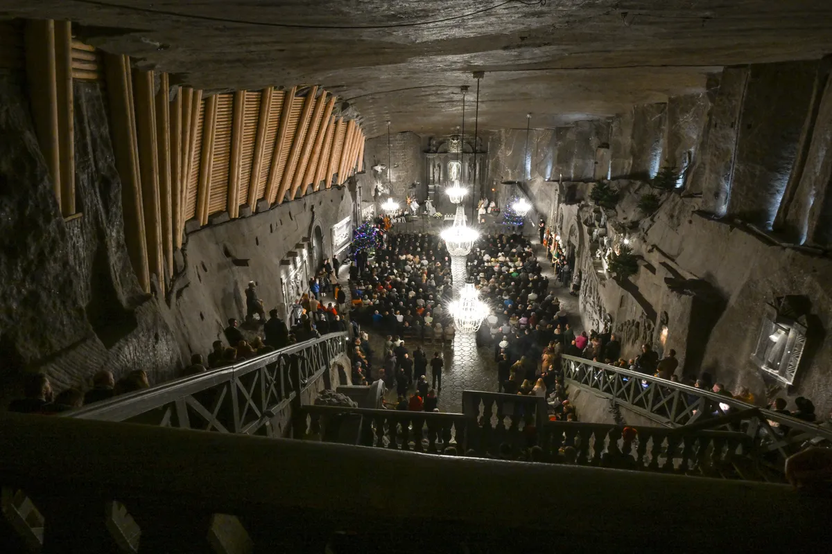 föld alatti város, rejtélyes, Wieliczkai sóbánya