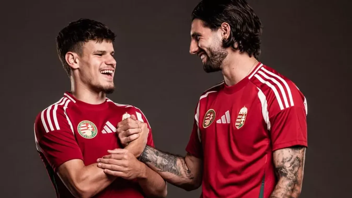 A magyar válogatott mezét hirdeti a Liverpool Kerkezzel és Szoboszlaival