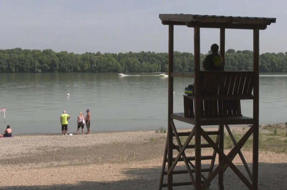 Koppánymonostro, strand, szabadstrand