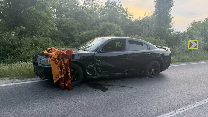 Motorbaleset Dunavarsánynál: motoros életéért harcoltak
