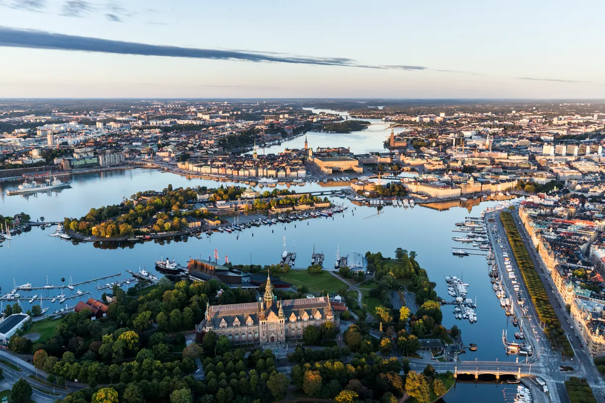 Stockholm fillérekből, utazás, Svédország