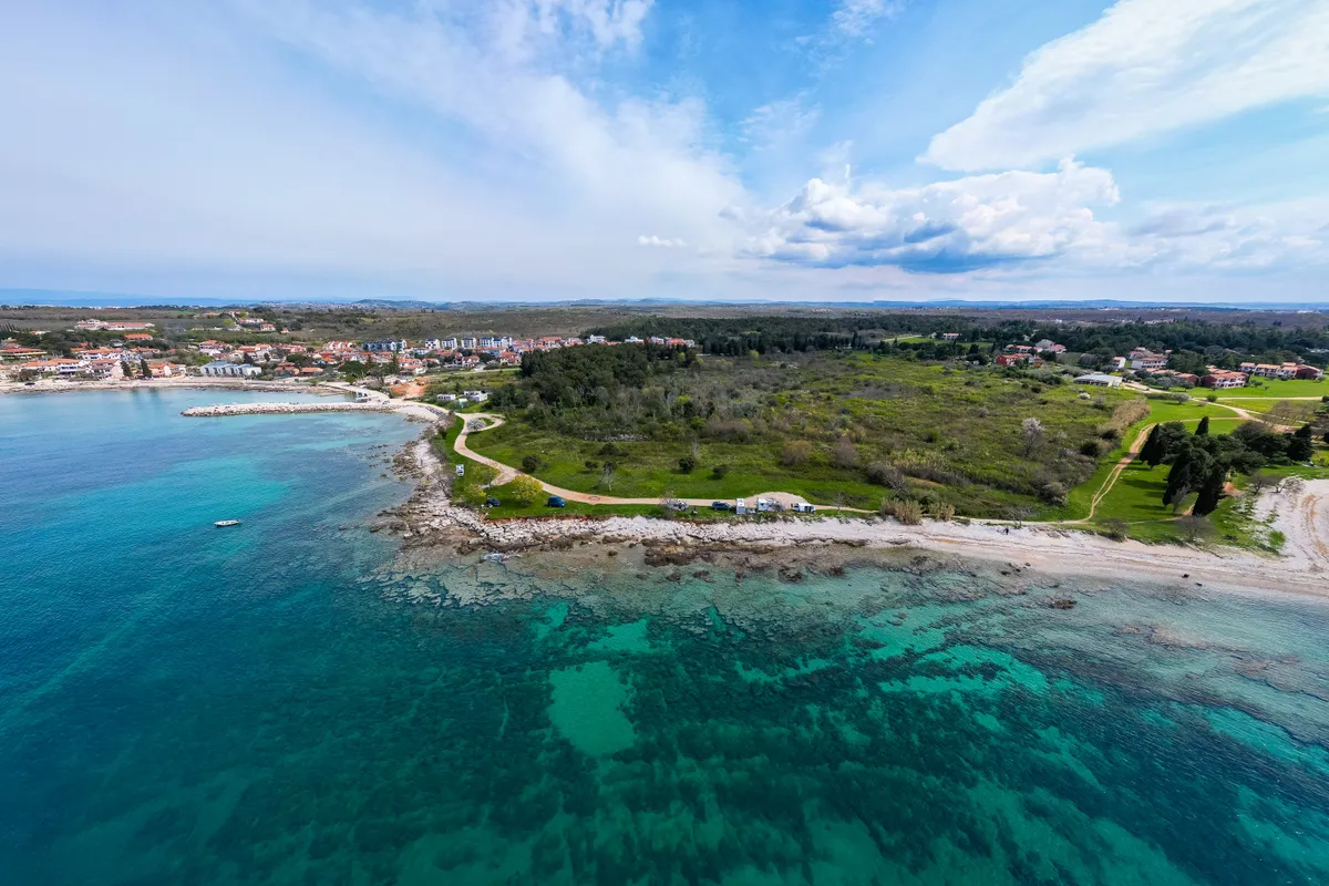 Umag, Horvátország, horvátországi nyaralás, tenger, tengerpart