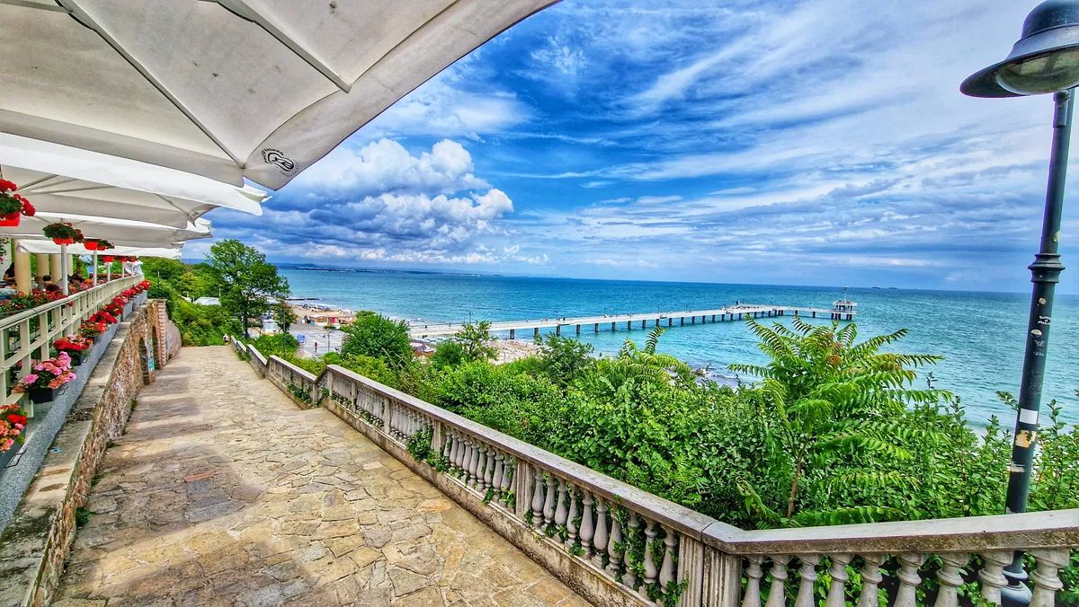 Burgas,,Bulgaria-july,08,,2024--beach,Scene-burgas,,Located,On,The,Black,Sea