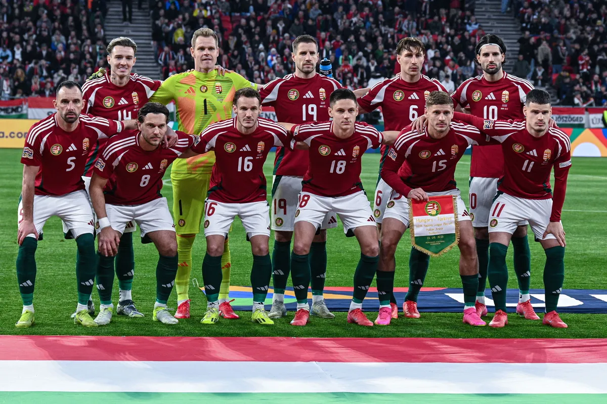 DÁRDAI Bence; DIBUSZ Dénes; BOLLA Bendegúz; MILOS, Kerkez; FIOLA Attila; VARGA Barnabás; VÉCSEI Bálint; DÁRDAI Márton; GAZDAG Dániel; SZOBOSZLAI Dominik; ORBÁN, Willi