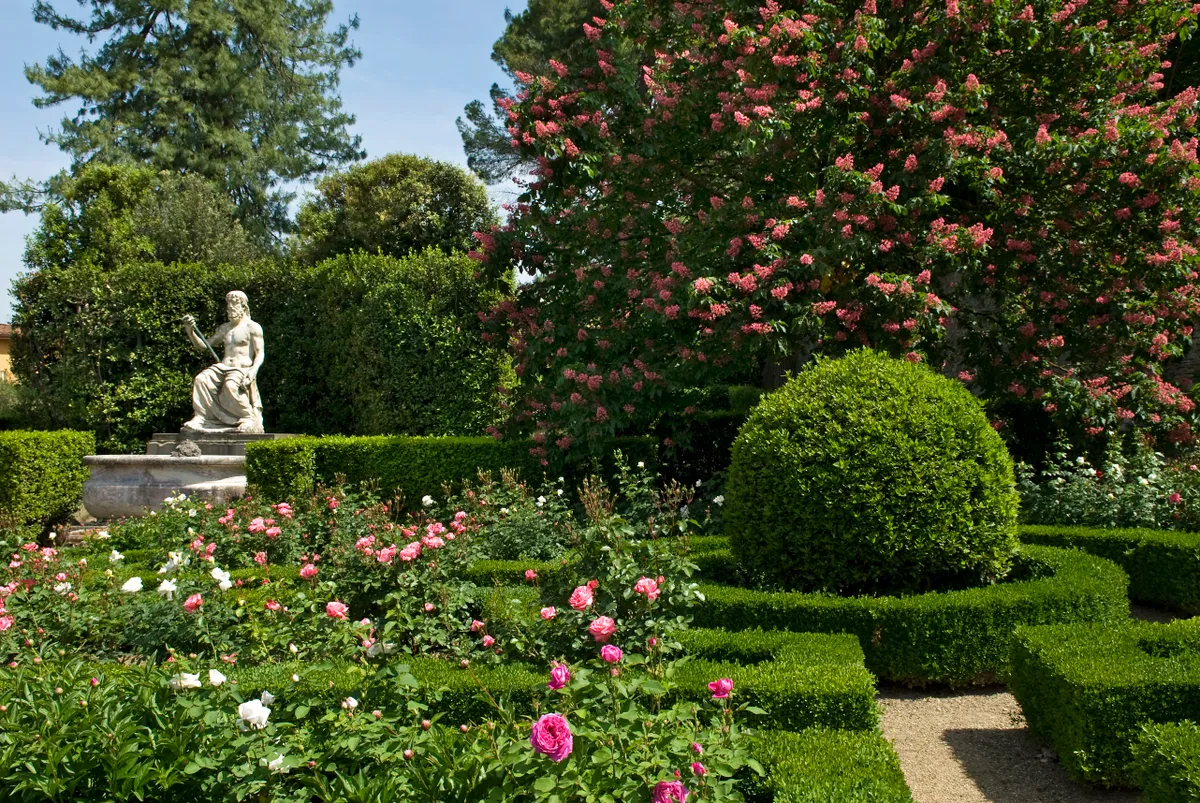 Orto di Giove, Boboli Garden, Florence (Firenze), UNESCO World Heritage Site, Tuscany, Italy, Europe