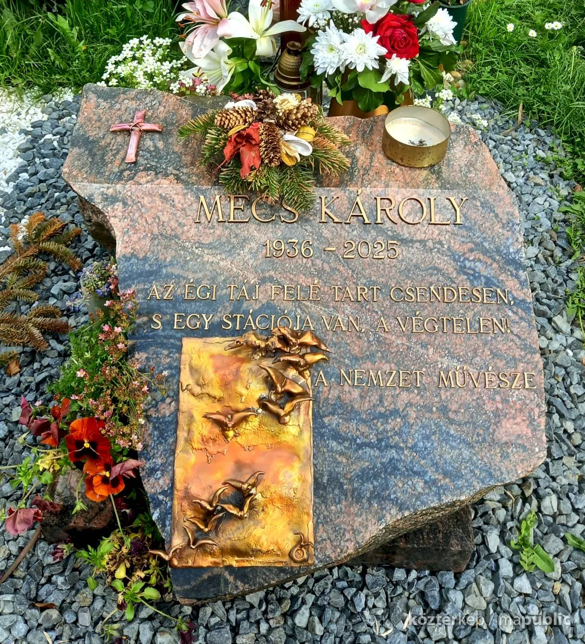Mécs Károly sírja