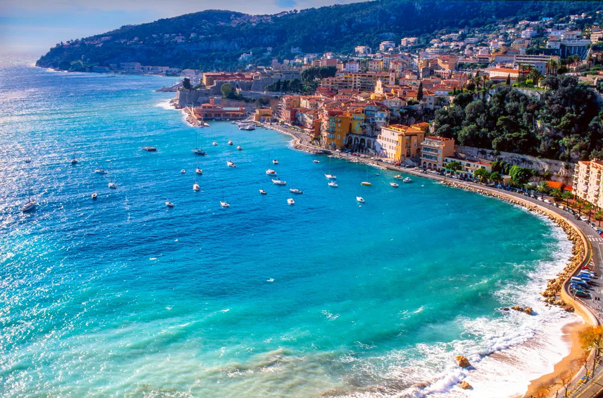 Francia Riviéra, tenger, mediterrán életérzés, Villefranche-sur-Mer
