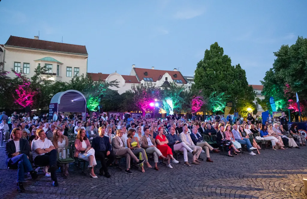 20250618 Veszprém, A MOZ.GO Magyar Mozgókép Fesztivál hazánk legnagyobb filmes eseménye Veszprémben, Balatonfüreden és Balatonalmádiban. Fotó:BORS