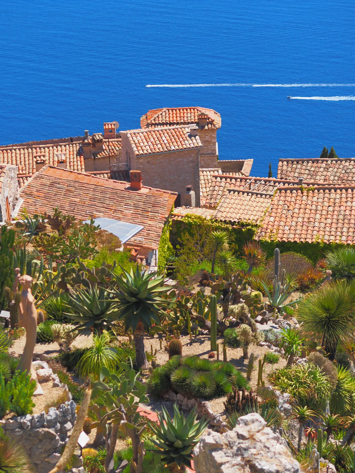 Francia Riviéra, tenger, mediterrán életérzés, Eze