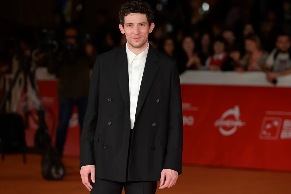 Josh O'Connor attends the red carpet of the movie La Chimera at Rome Film Fest 2023 at Auditorium Parco della Musica.
