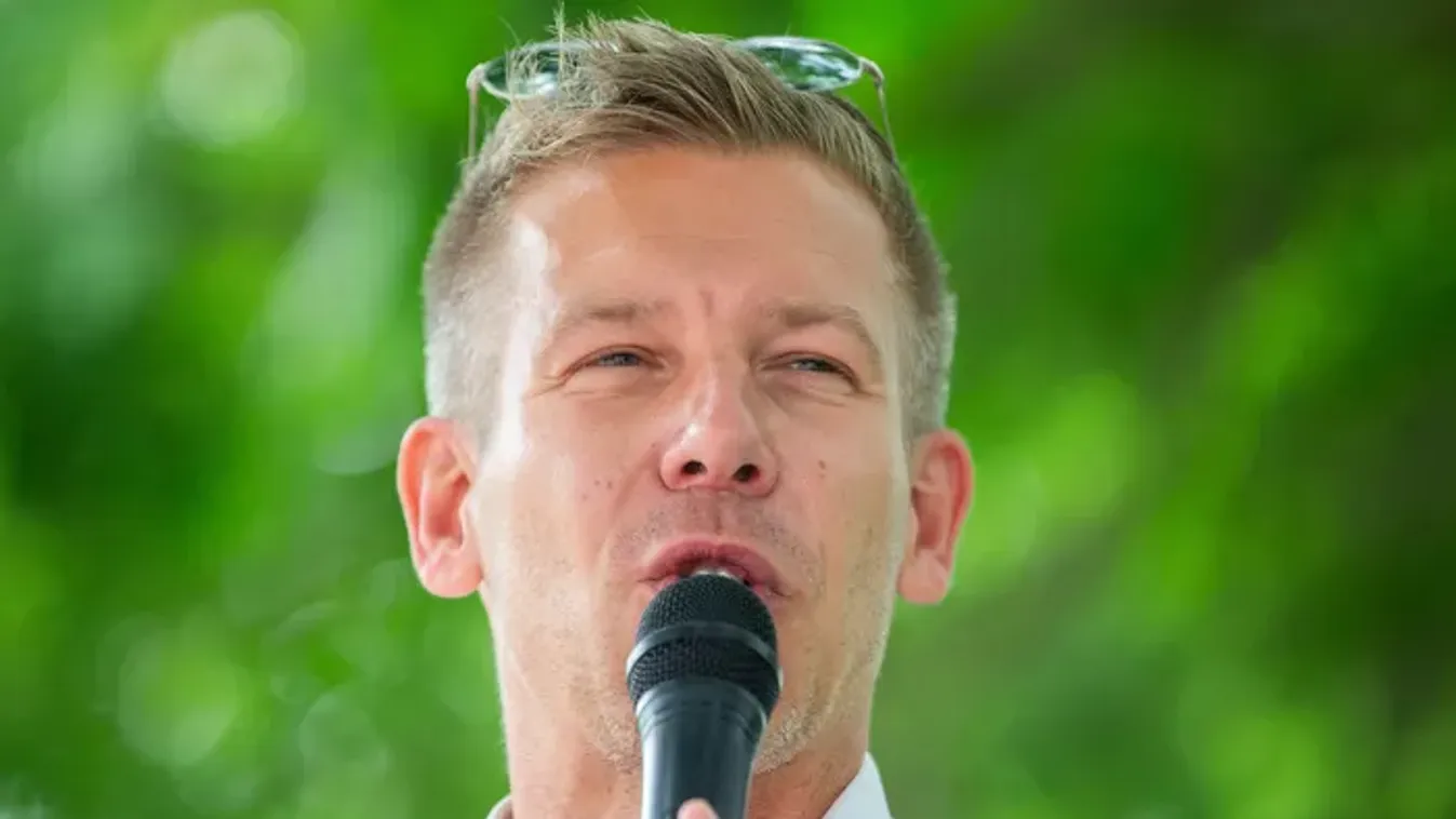 Magyar Péter az EP-ben letagadta, hogy lehallgatta a feleségét - Videó