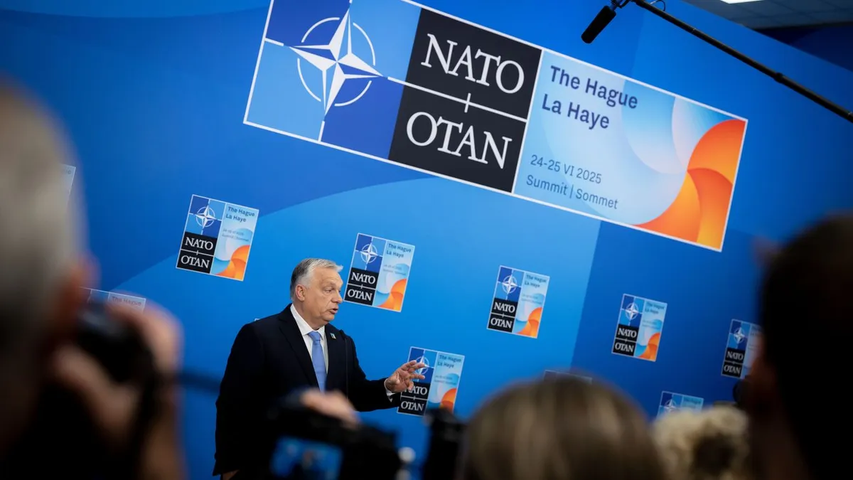 "Ukrajnának most nem osztottak lapot!" - Fontos kérdések dőltek el a NATO-csúcson, megszólalt Orbán Viktor