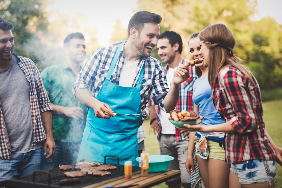Kerti grillparti húsmentesen