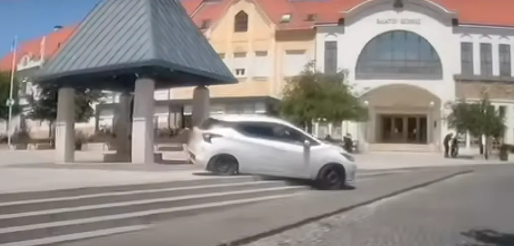 Keszthely főterén