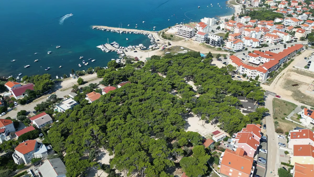 Camping Porat, Pag-sziget, kemping, Horvátország, tenger