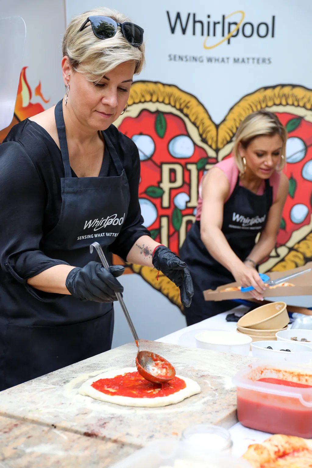 Whirlpool pizza party