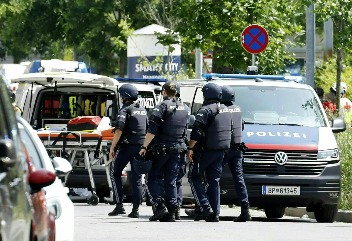 Graz, Ausztria, iskola, lövöldözés