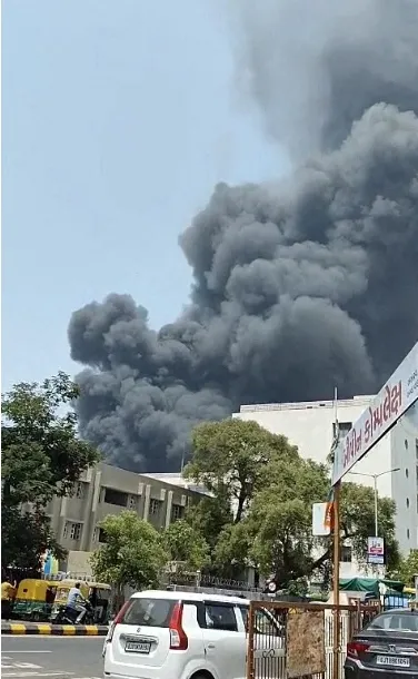 Plane crashes in western India’s Gujarat after takeoff