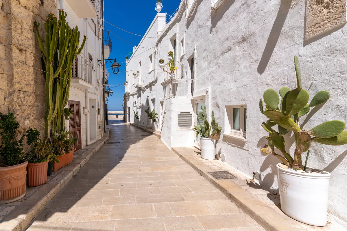 olasz csizma sarka, Puglia, Monopoli