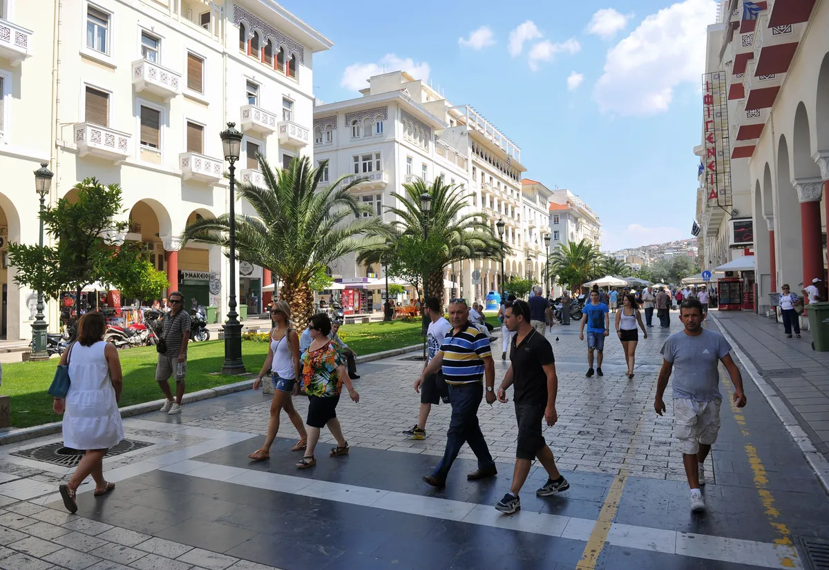 Thesszaloniki modern negyedei is vendégmarasztaló hangulatot sugároznak.