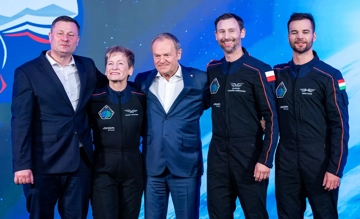 The Visit Of The Ax-4 Space Mission Crew In Poland