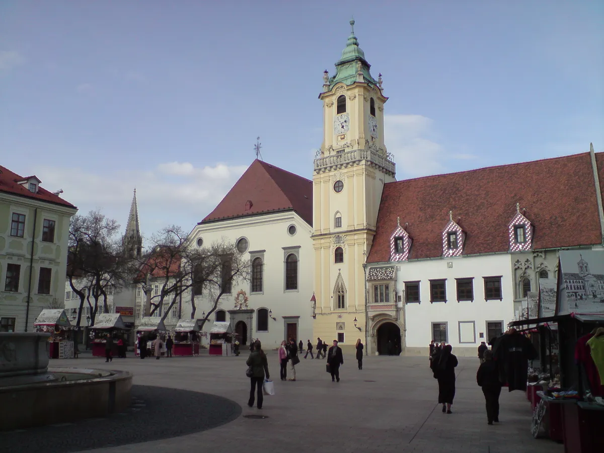 Fedezd fel Pozsonyt, Szlovákia, régi városháza