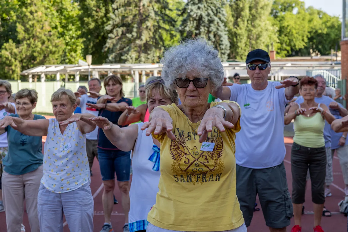 Monspart Sarolta szíve ügye volt az időskori mozgás