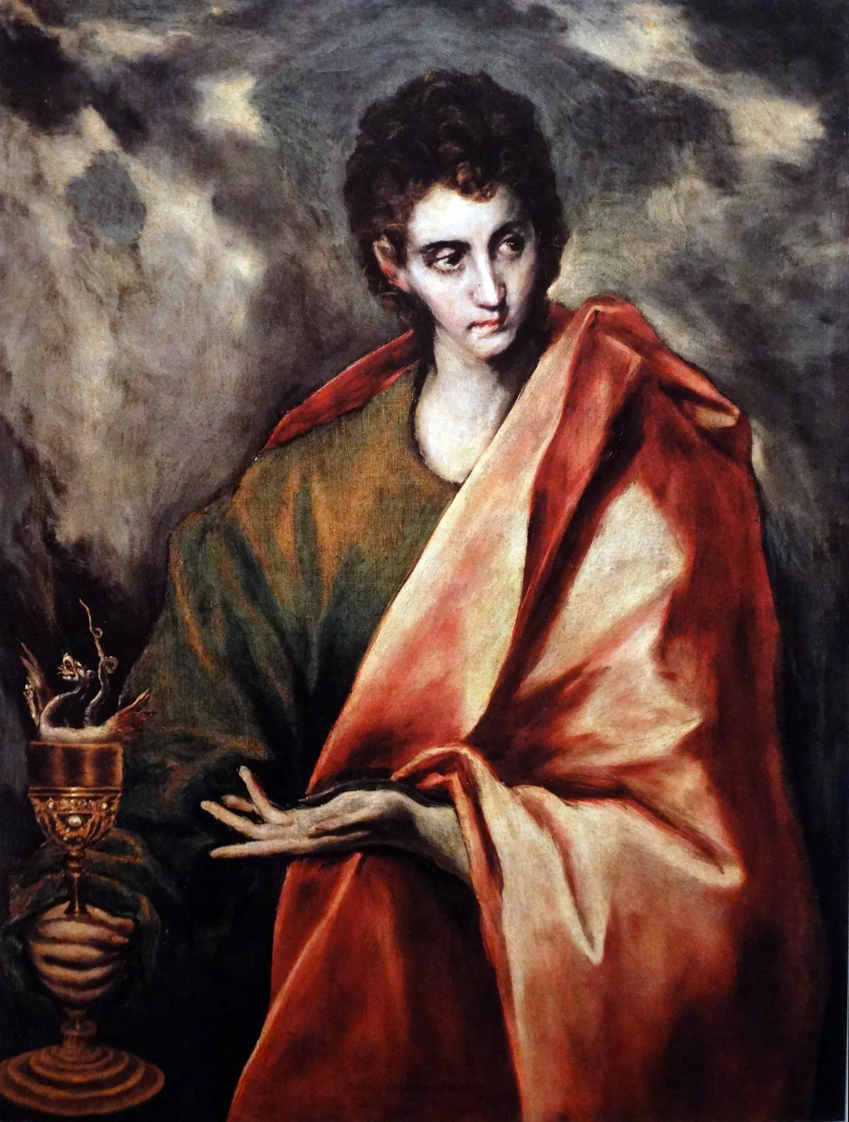 12 apostol, Szent János, kehely