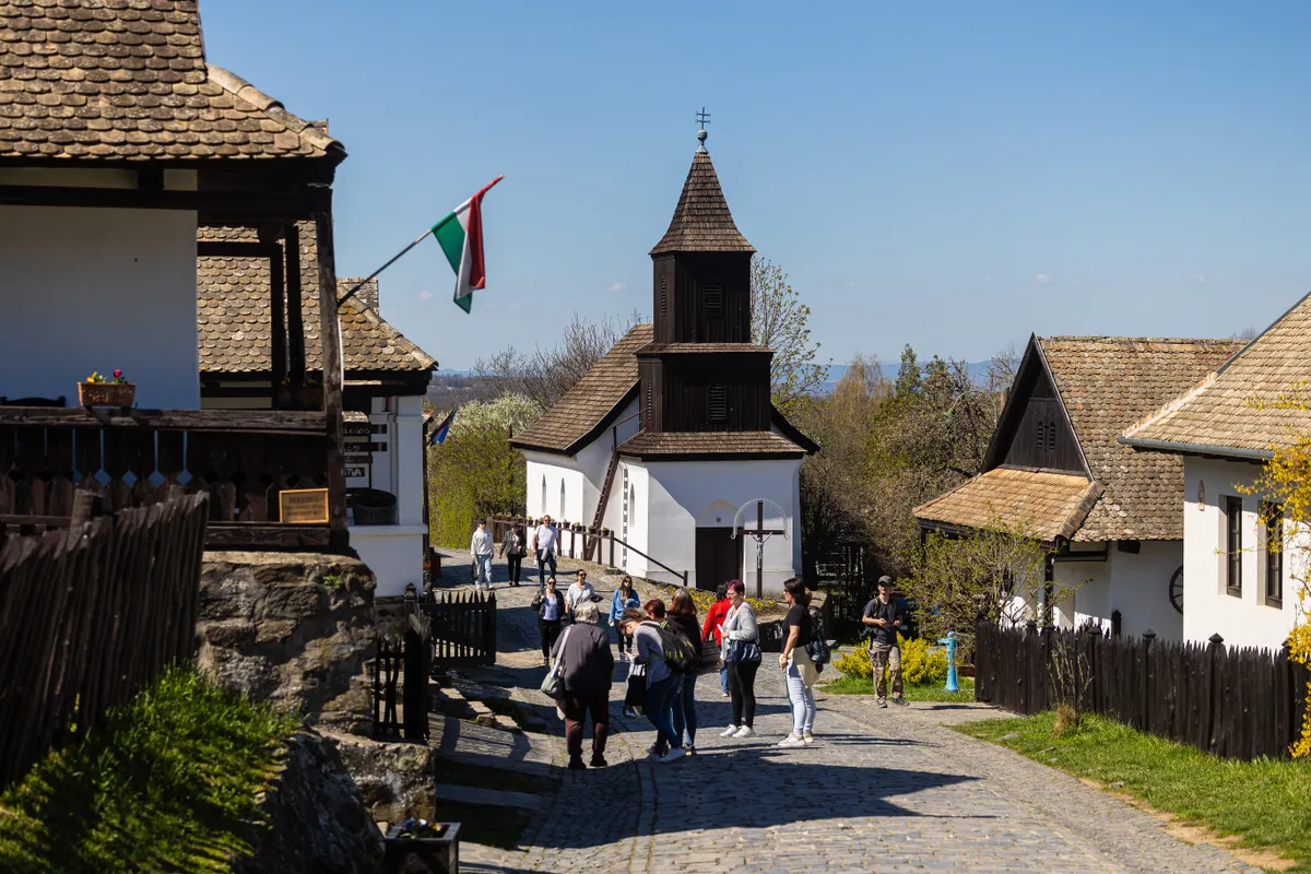 Hollókő, vár, húsvét, világörökség, 