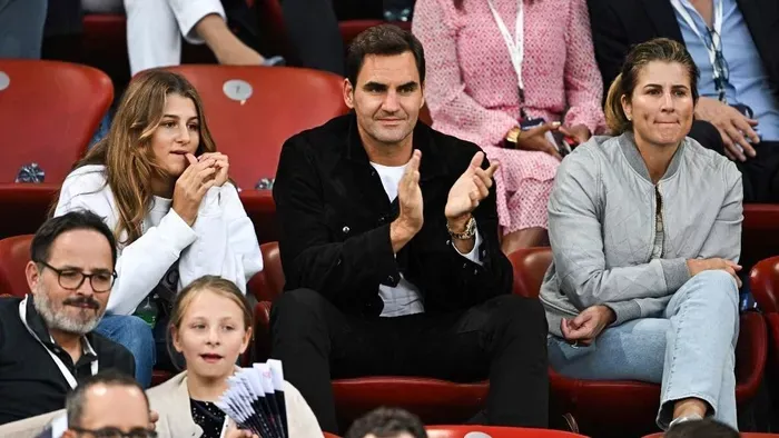 Roger Federer egyik fia imád teniszezni