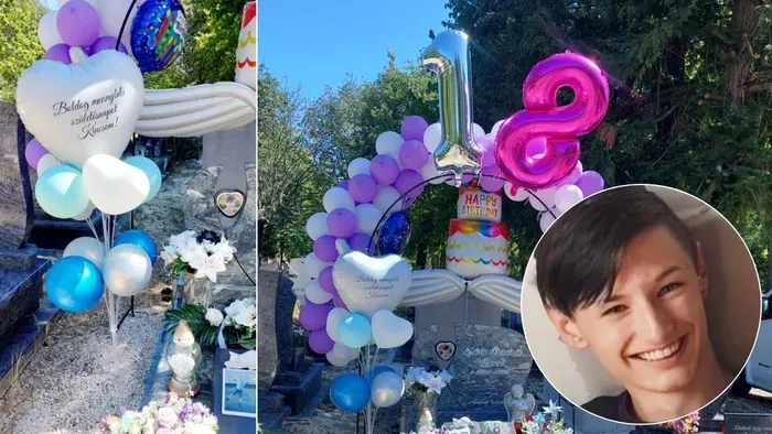 Dominik már csak a sírjára kaphatta a tortát