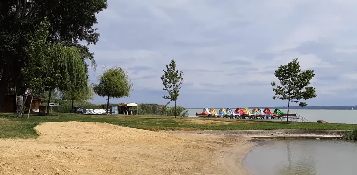 balatoni strandok, Keszthely, Libás strand