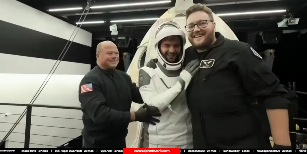 Kapu Tibor űrkapszula kiszállás