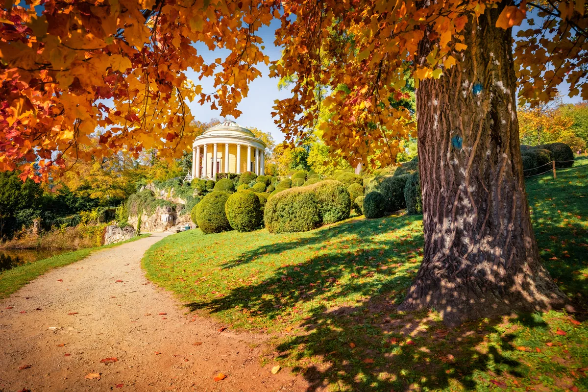 Fertő tó, Kismarton, Eisenstadt, Ausztria, Esterházy-kastély, park