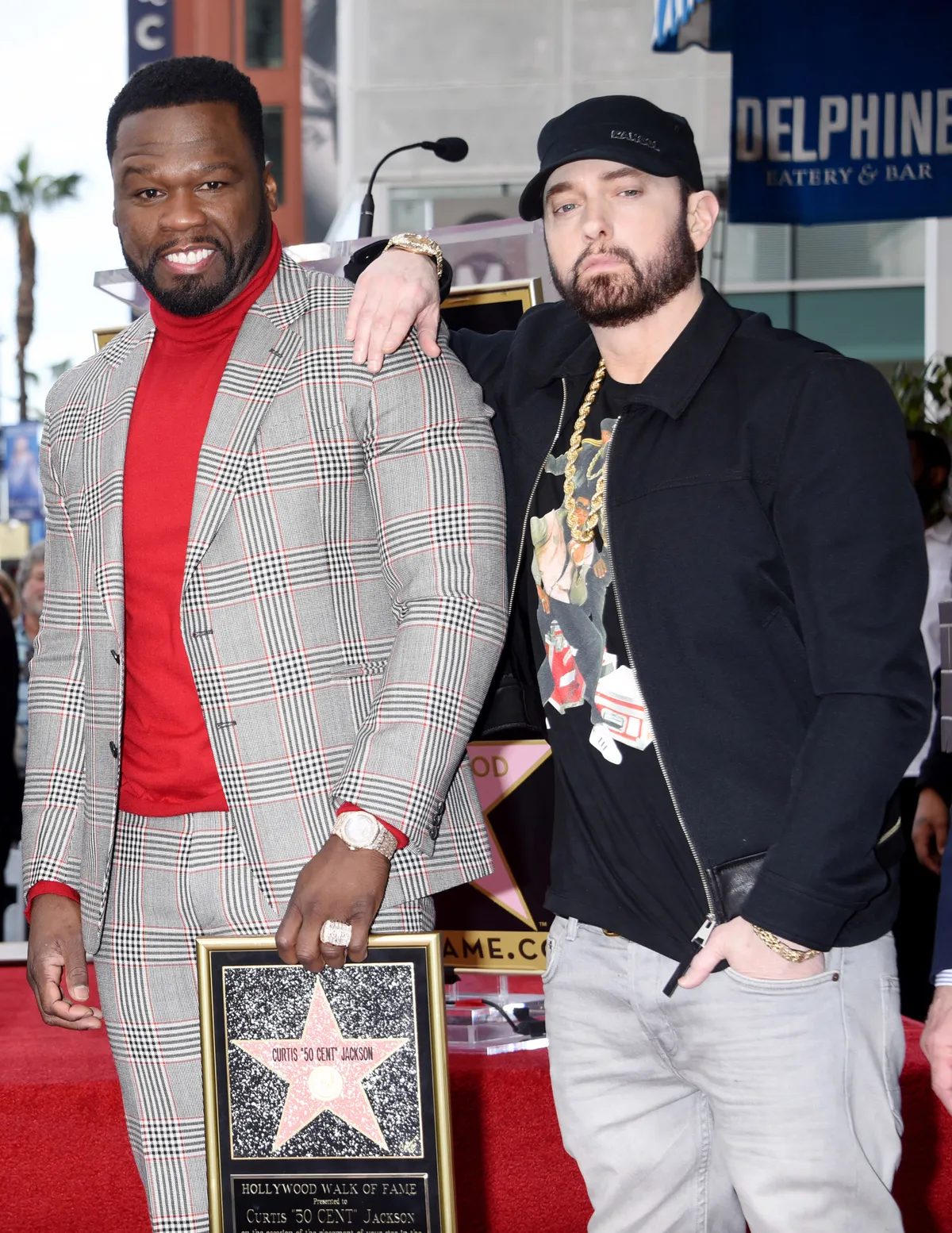 Curtis '50 Cent' Jackson Hollywood Walk of Fame Ceremony - Los Angeles