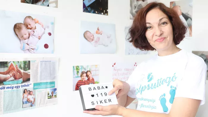 Ősi módszerrel segíti a teherbeesést Erika