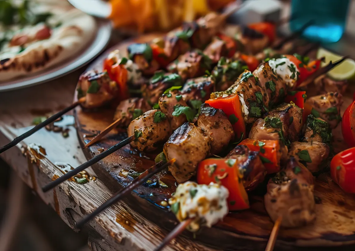 görög konyha, gasztronómia, souvlaki
