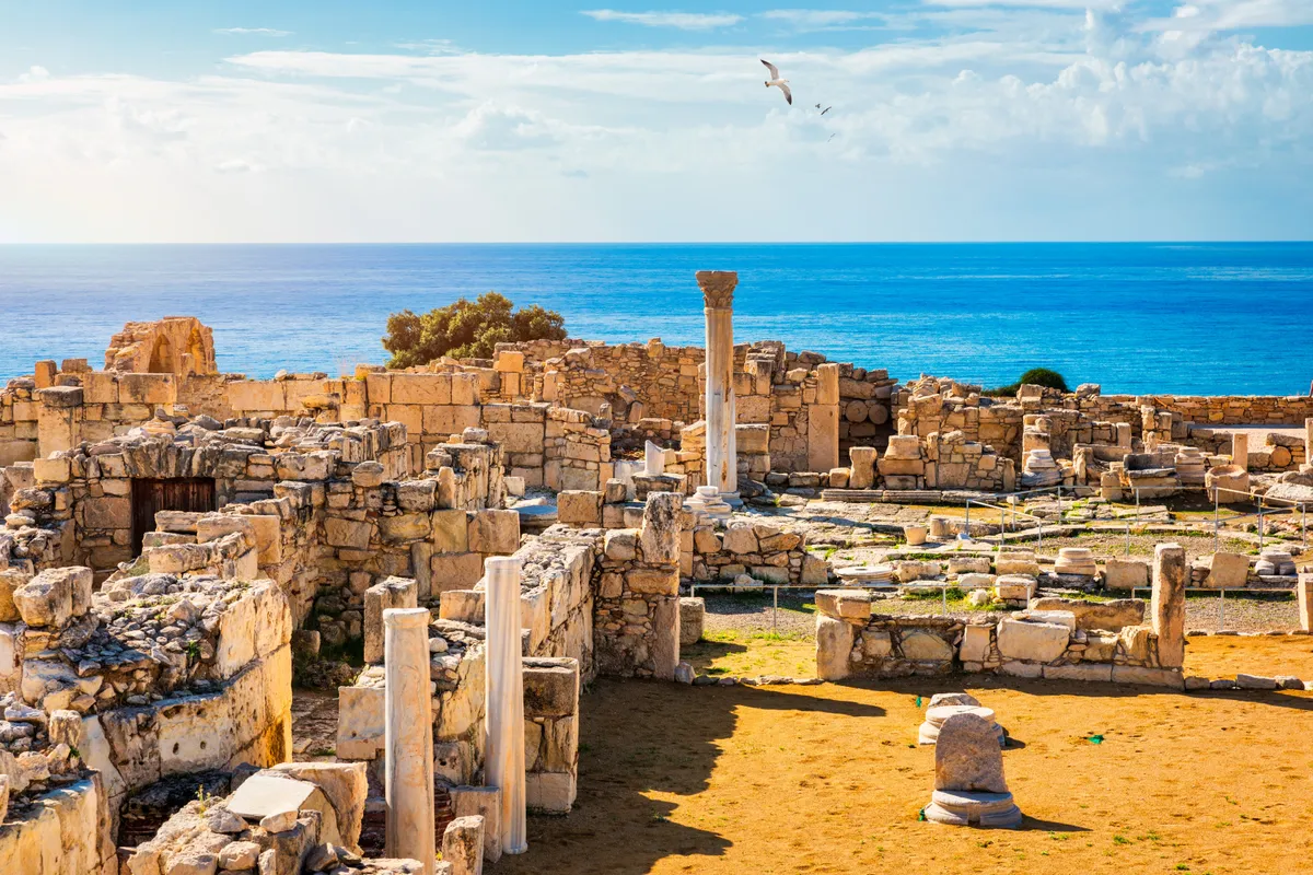 Ciprus, Kourion, ókori romok