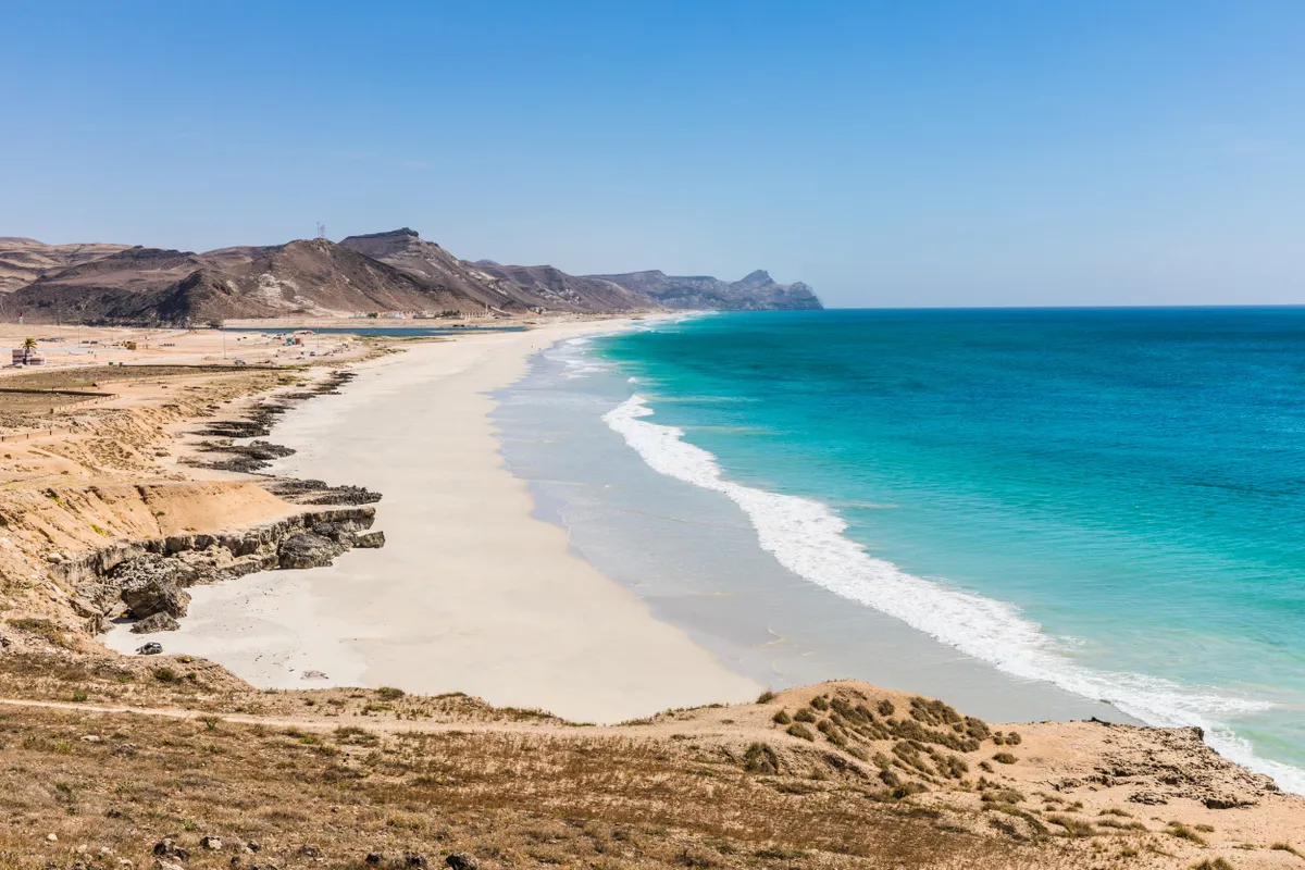 Salalah, Omán, Al Mughsail Beach