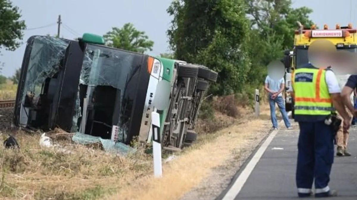 Brutális buszbaleset Kungyalunál: hihetetlen, mi történhetett a baleset előtt