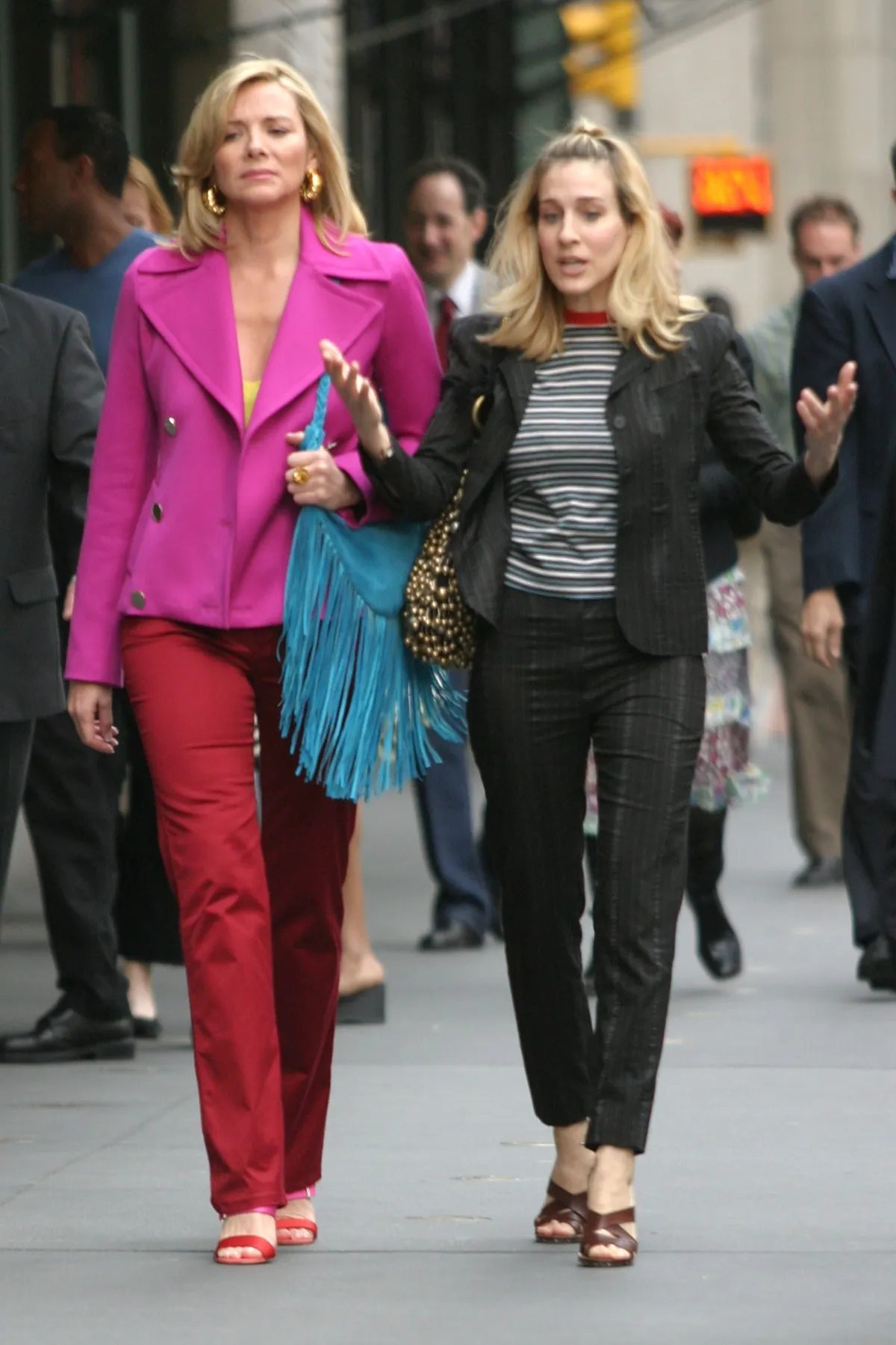 "Sex and the City" On Set