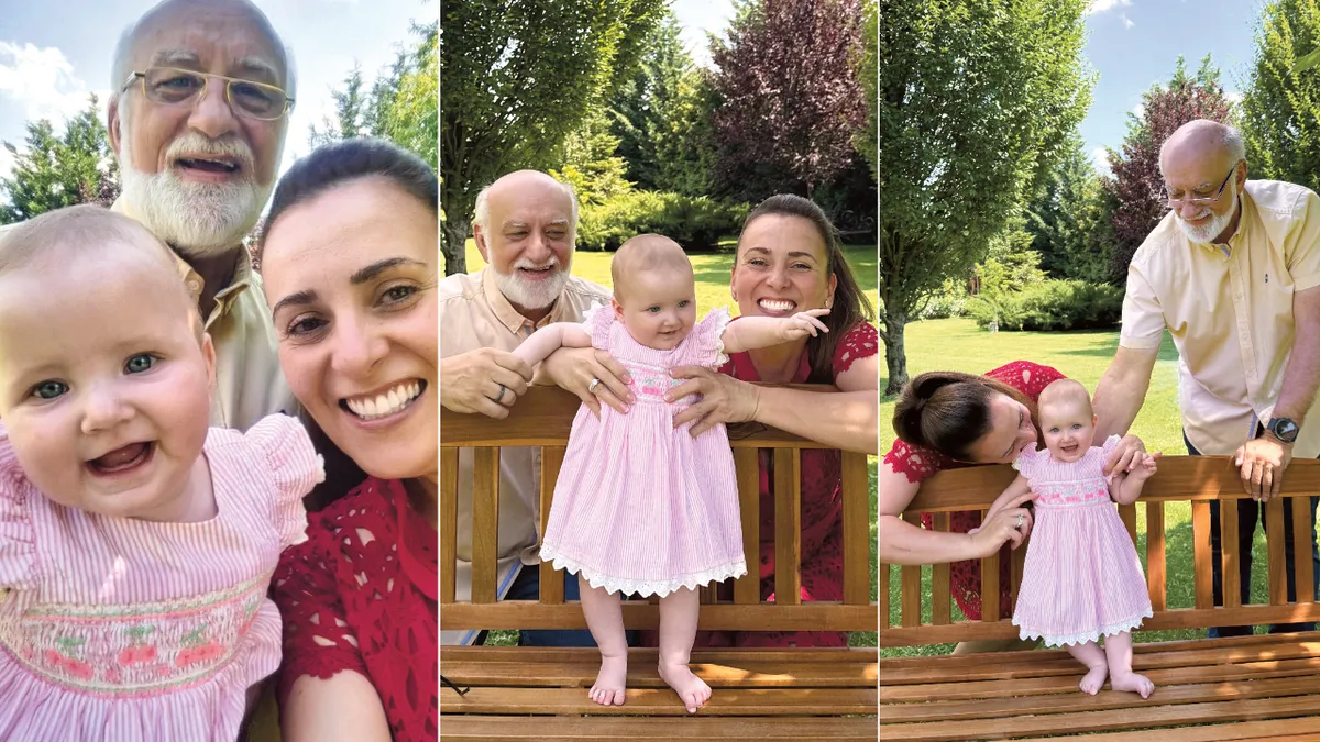 Hosszú éveken át küzdöttek érte: Tündérszép kislány Csézy féléves gyermeke - fotók