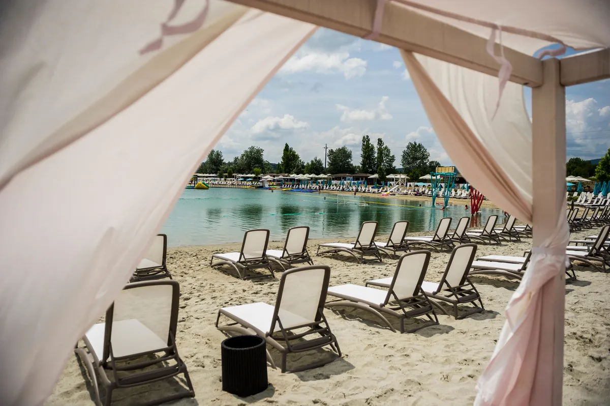 legszebb strandjai, Magyarország, Lupa-tó