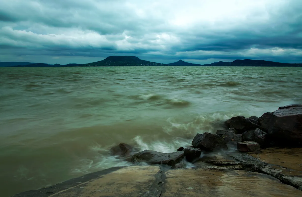 Balaton sötét titka, vihar, szél, Balaton