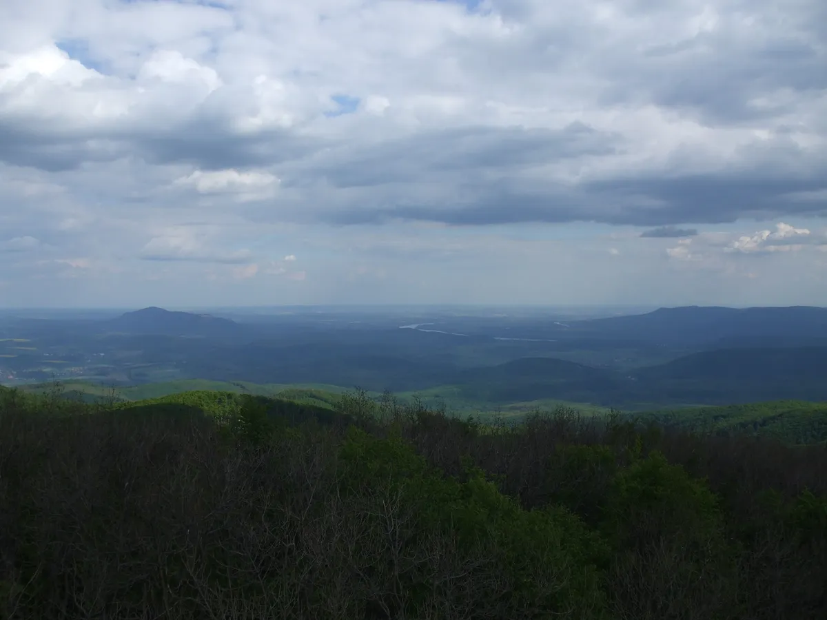 Csóványos, Börzsöny, panoráma