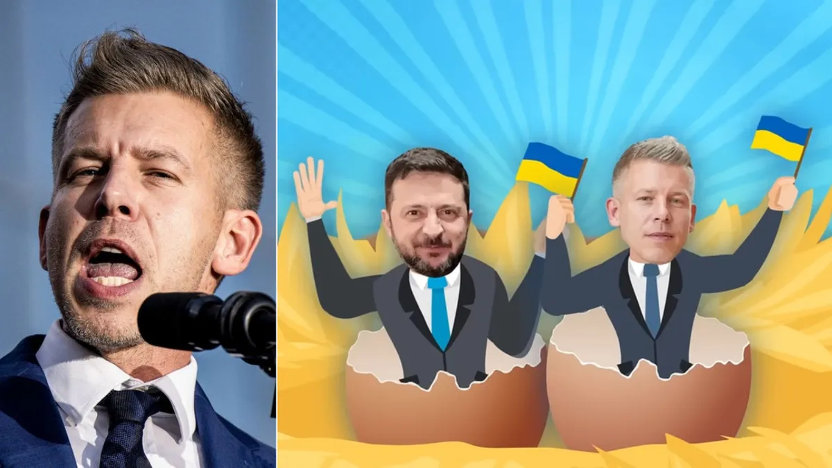 Magyar Péter a magyar Zelenszkij! Mint két tojás...