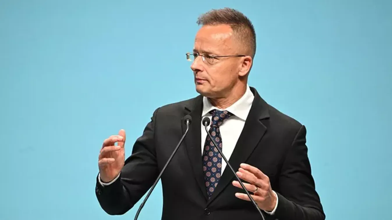 Szijjártó Péter: bárhogy fenyegetőzik Volodimir Zelenszkij, Magyarország nem támogatja Ukrajna EU-csatlakozását